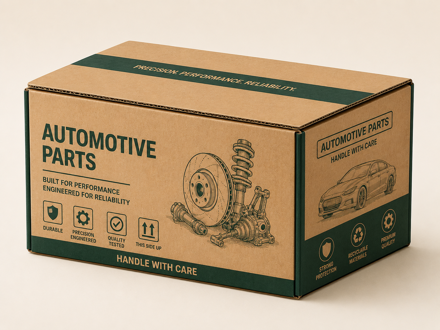 Double-Wall Automotive Parts Box