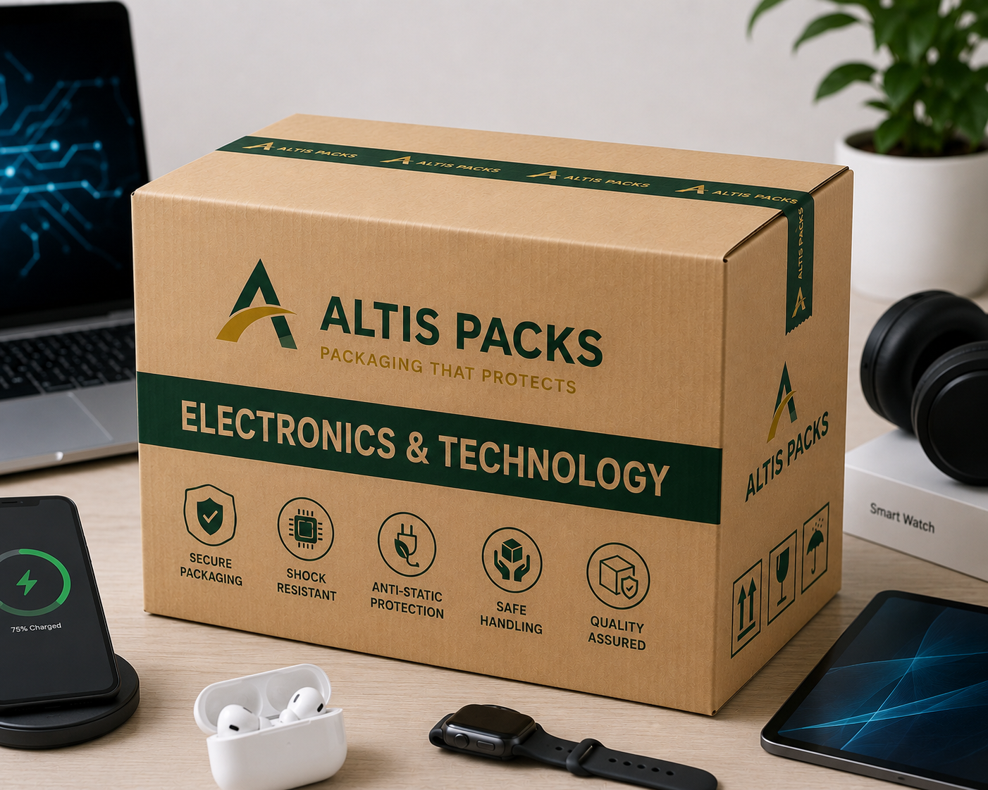 Electronics packaging