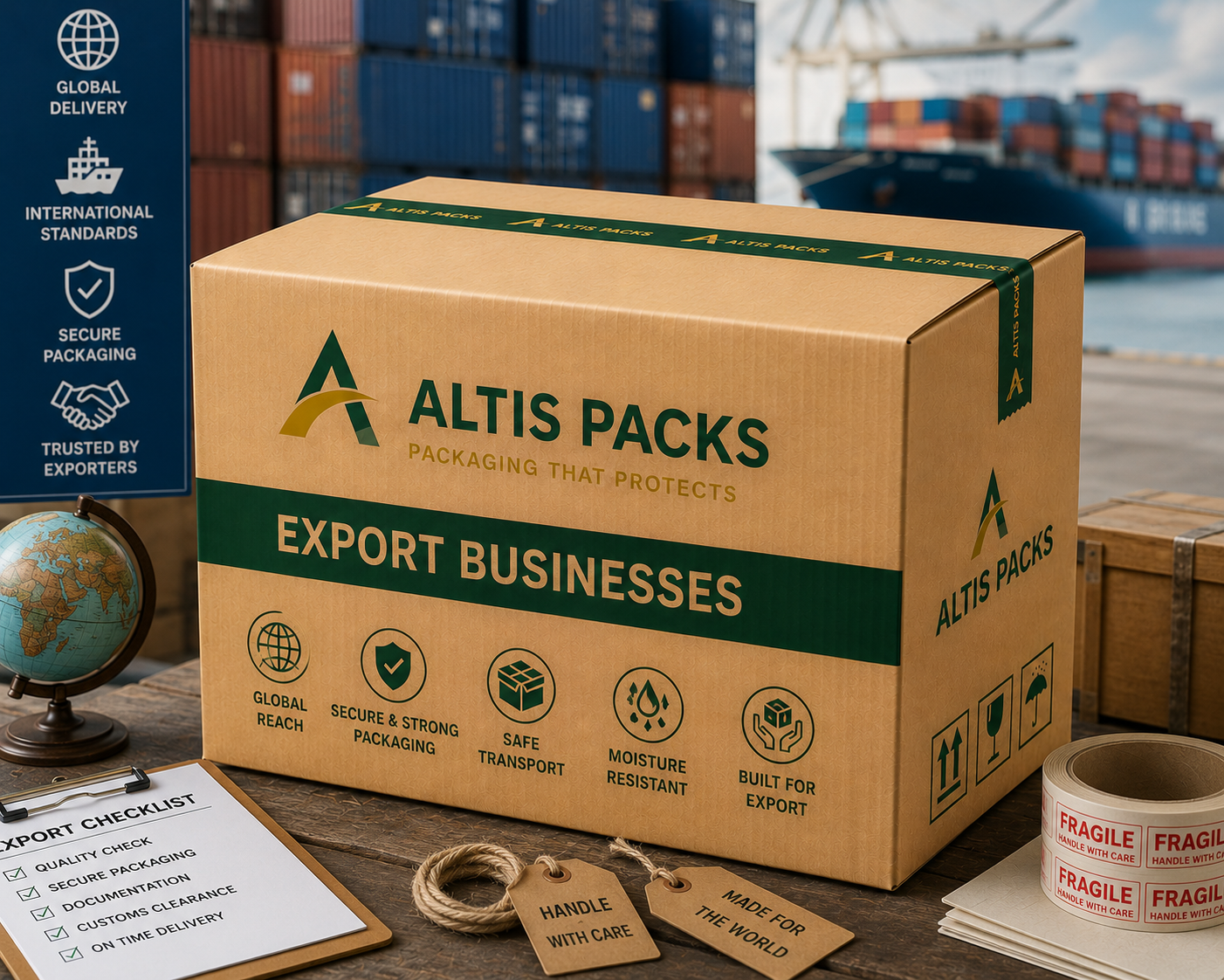 Export packaging