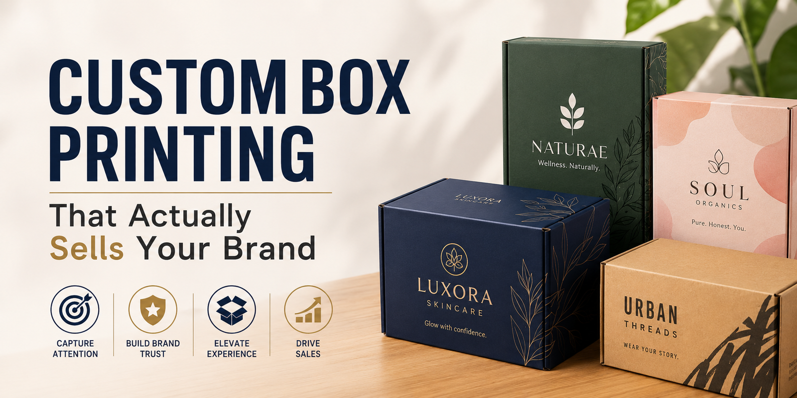 Custom Box Printing That Actually Sells Your Brand