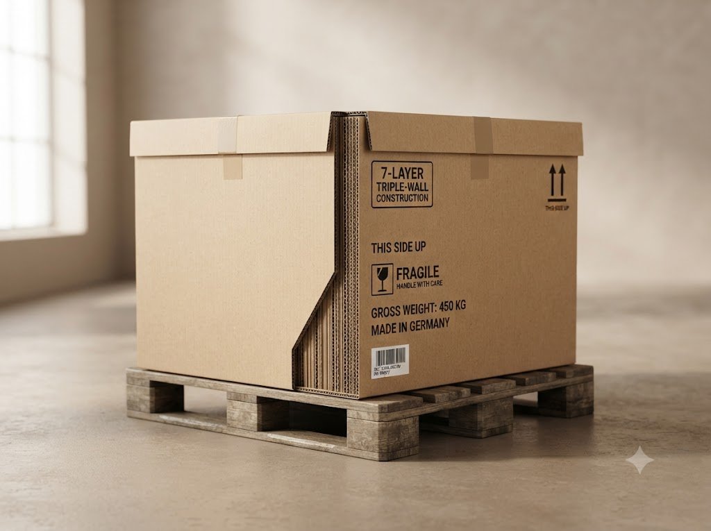 Triple-Wall Industrial Shipper