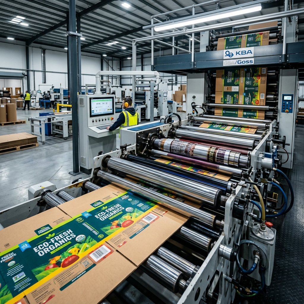 Altis Packs high speed corrugated offset printing press machinery