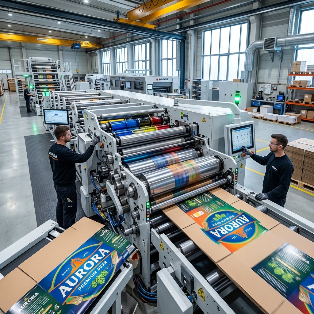 Altis Packs high speed corrugated offset printing press machinery