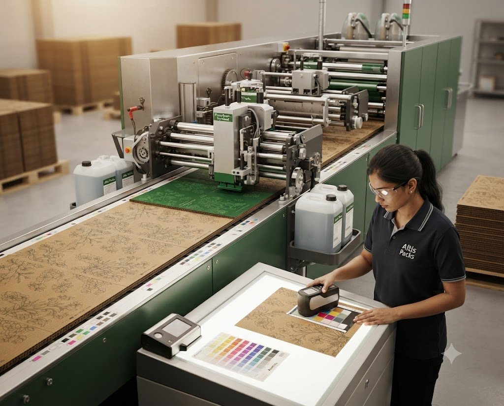Altis Packs high speed corrugated offset printing press machinery