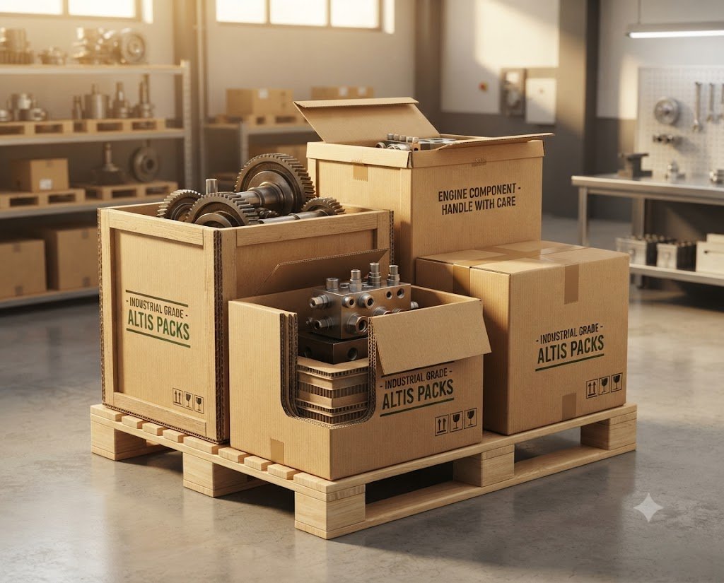 Heavy duty multi wall corrugated boxes