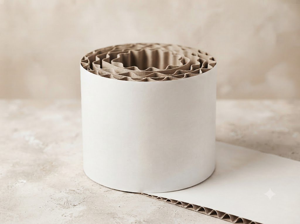 Heavy Fluted Wrap Roll